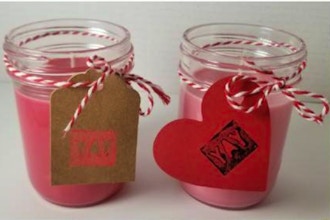 Candle Maker: Valentines Candles and Bath Bombs